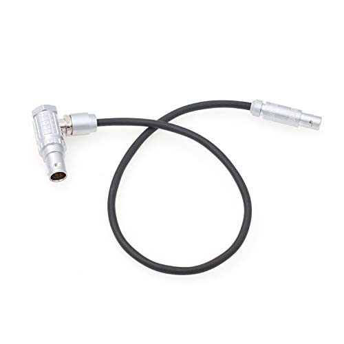 Câble d'alimentation mâle 1B 3 broches coudé pour stabilisateur Arri Trinity et Betz Tools