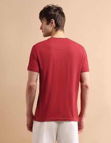Image of U.S. POLO ASSN. Solid Cotton T-Shirts for Men - Breathable & Comfortable, Half Sleeves Mens Casual T Shirts