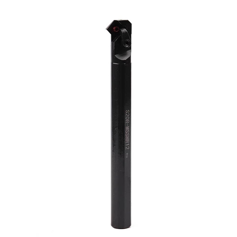 1pc S20R-MSSNR12 S20R-MSSNL12 Internal Turning Tools Holder S25S-MSSNR12 S25S-MSSNL12 CNC Lathe Boring Bar Inner Hole Turning Tools(S20R-MSSNR12)