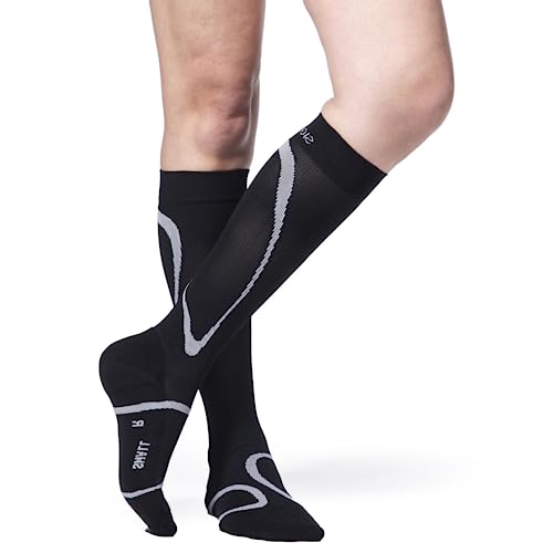Sigvaris Men’s & Women’s Motion High Tech Closed Toe Calf High Medical Compression Unisex Socks 20-30mmHg
