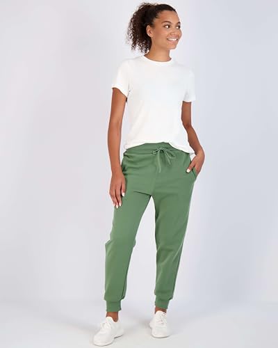 Real Essentials 3 Pack: Women's Ultra-Soft & Warm Fleece Joggers Sweatpants with Pocket (Available in Plus Size)4