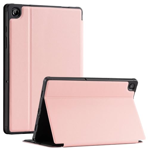 Image of CoBak Case for Samsung Galaxy Tab A11+ Plus 11 inch 2025, Multi-Viewing Angles, All New PU Leather Folio Stand Cover with Auto Sleep Wake Feature for Samsung Galaxy Tab A11+ Tablet 11-inch, Pink