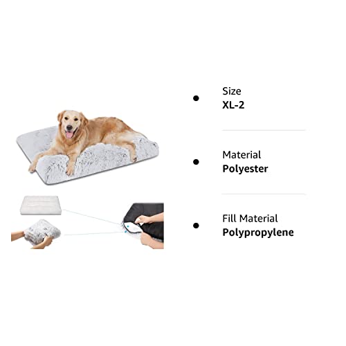 Dog Bed, 41 "X 27 ", Plush Non-Slip Dog Beds For Large Dogs, Washable Dog Beds Easy Removal And Installation With Waterproof Lining, Dog Crate Bed For Small, Medium, Large, Extra Large Pets.… #TOP5