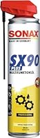 SONAX SX90 Plus Multifunktionsöl mit EasySpray (400 ml) - extreme Schmierwirkung, schützt, konserviert, reinigt & pflegt, silikonfrei, verharzt nicht, transparent | Art-Nr. 04744000