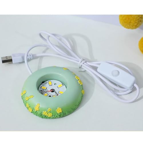 Lámpara de Mesa Bola de Cristal 6 cm LED USB miniatura 3