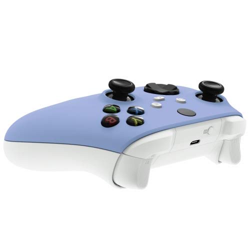 Image of MODDEDZONE Custom Wireless UNMODDED Controller for Xbox One S /X and PC with Exclusive and Unique Designs - The Perfect Gaming Gift for Enthusiasts, Expertly Crafted in the USA Light Violet