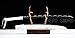 Japanese Anime Sword Demon Slayer Katana Sword, Handmade 1045 Carbon Steel Samurai Katana, Full Tang Handmade, Sharp Cosplay,Real Weapons (Hashira Pillars Knife)