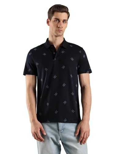 Image of Logo Regular Fit Cotton Polo T-Shirt
