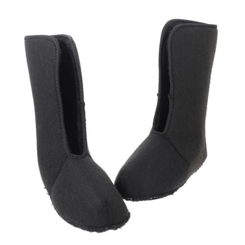Thermal Boot Inserts Fleece-lined Liners for Snow Boots Shoes Men's Outdoor Winter Comfort