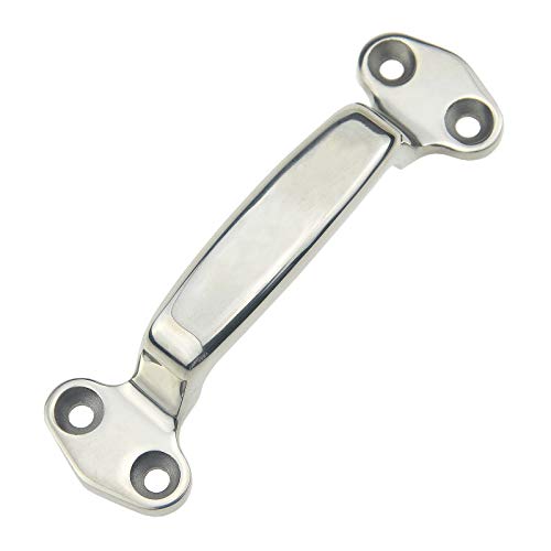 Image of SAIYEN Heavy Duty Marine Grade Handle Stainless Steel Lift Grab Pull Handle,5-3 /4 Inches