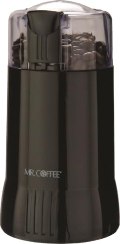 Mr. Coffee Electric Coffee Grinder|Coffee Bean Grinder| Spice Grinder, Black