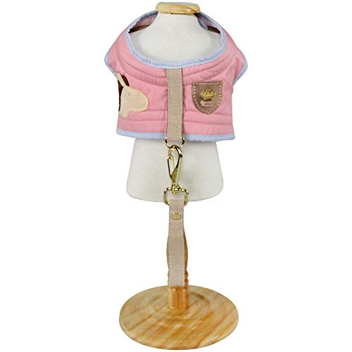 Colete Chest Carrossel Bonito pra Cachorro para Cães, GG, Rosa