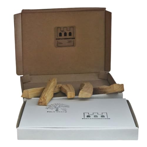 Palo Santo,Legno Sacro,5 Legnetti XL,Aroma Intenso, Incenso Per Meditazione, Purificatore. Essiccato a Terra,Alta Qualita, Raccolto a Mano, Unico, Originale Peru' 5 Legnetti XL (5 Palo Santo)