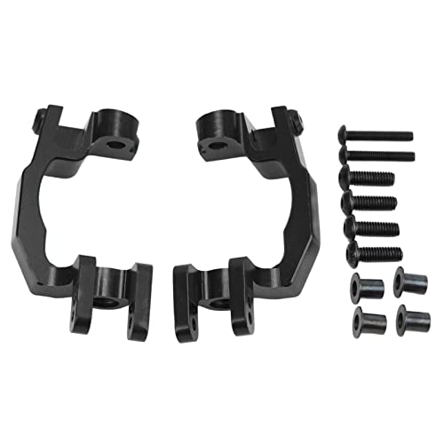 Bloc de roulettes de base de support de moyeu RC C en aluminium usiné CNC pour Big Rock