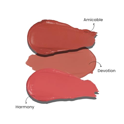 Image of LA MIOR Brunch Date Whipped Velvet Liquid Lipstick: Matte, Transfer-Proof, 12+ Hour Wear | Hydrating, Blurring Full Coverage, Lightweight | Enriched with Avocado & Jojoba Oil | Vegan | Pack of 3 - 15 ml Each