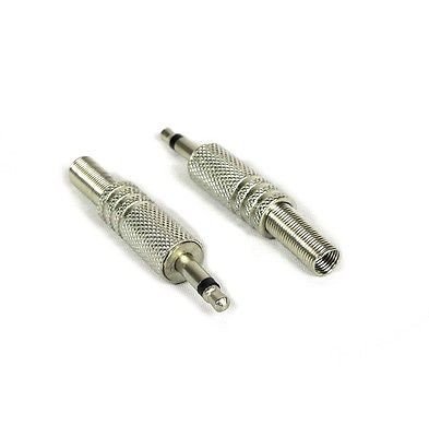 Conector de audio Jack 3.5mm TS Mono macho 5 unidades miniatura 2