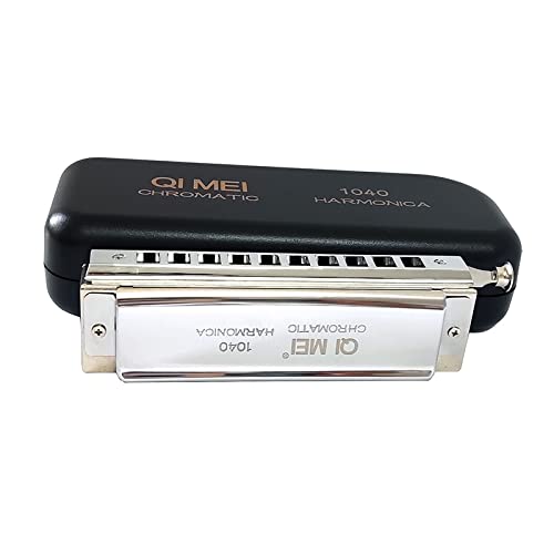 Harmonica Couleur 10 trous harmonica instrument de musique C 40 Tone harpe carré harmonica qm1040 Professional - Les Beatles, Paul McCartney, John Lennon, RIngo Starr, George Harrison Harmonica Couleur 10 trous harmonica instrument de musique C 40 Tone harpe carré harmonica qm1040 Professional – Image 3
