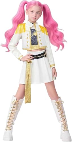 XIAOXIAOYU Rum-i Huntrixs Costume - Kp-op Demons Hunters Cosplay, Carnaval Noël Pour Les 3 À 14 Ans