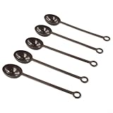 Photo Gallery sumsoctober set di 5 cucchiai dosatori con manico lungo da 10 g di plastica per caffè espresso in polvere paletta da 200 mm marrone accessori da cucina Photo Gallery sumsoctober set di 5 cucchiai dosatori con manico lungo da 10 g di plastica per caffè espresso in polvere paletta da 200 mm marrone accessori da cucina