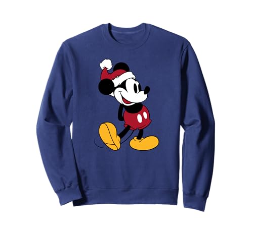 Sweat Mickey Mouse Disney pull de Noël confortable et chaud pour adulte