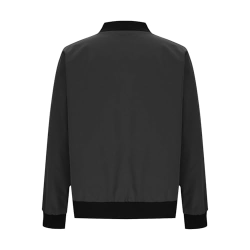 Fall Jackets for Women 2025 Trendy Zip Up Bomber Jacket Lightweight Outwear Coat Spring Windbreaker Outfits4