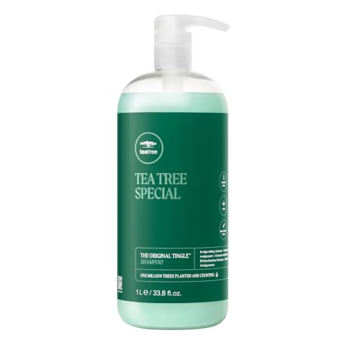 Tea Tree Special Shampoo, Deep Cleans, Refreshes Scalp, For All H...
