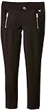  TOM TAILOR Kids Mädchen cool Tregging with zipper/507 Hose, Schwarz (Black 2999), (Herstellergröße: 134)