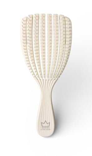 Flexi Smooth Detangling Brush for Hair Extensions Waterproof Flexible Bristles for All Hair Types G Fox Hair Care