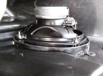 Adaptadores para anillo de montaje para bocinas de alforjas Harley 8" miniatura 5