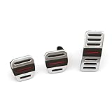 Original Seat Edelstahl Pedalkappen, 3-teiliges Set
