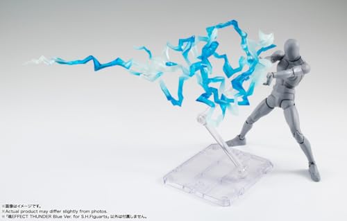 Image of TAMASHII NATIONS Tamashii EFFECT THUNDER Blue Ver. for S.H. Figuarts Approx. 9.4 inches (240 mm), PVC & ABS, Figure Effect Parts