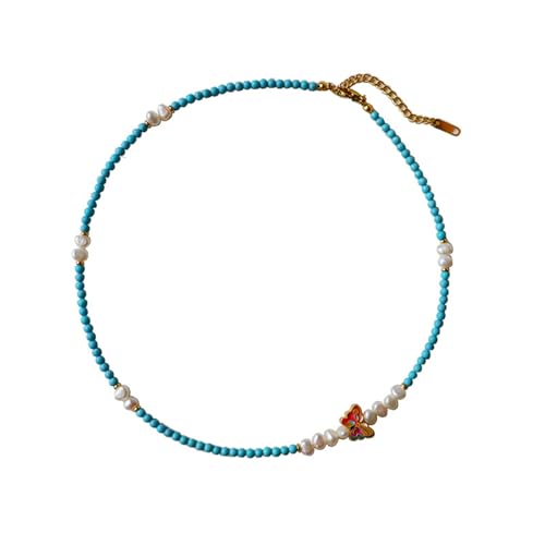 Colliers papillon turquoise pour sublimer vos tenues d'été