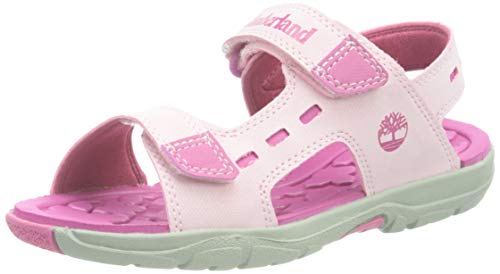  Timberland Moss Jump 2 Strap (Youth), Sandali Unisex - Bambini, Rosa ( Light Pink), 34 EU