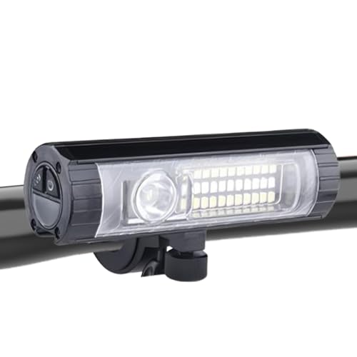 Luz Delantera Para Bicicleta,Recargable Impermeable Multimodal,LED Lámpara Delantera Ciclismo - para Adultos Niños Hombres Mujeres Mountain Road Ciclismo Viaje Touring Dibujos