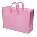 Prime Line Packaging Plastic Gift Bags, Frosted Gift Bags Large with Handles for Small Business, Shopping, Grocery, Boutiques, Retail Store Supplies, Bulk, 16x6x12, 50 Pack