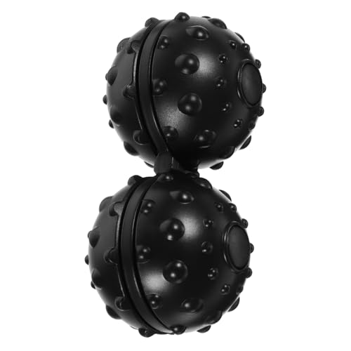 FOMIYES Massage Ball Foot Peanut Ball Yoga Balls Ball Massage Peanut Back Roller Body Massager Action Camera Pouch Case Peanut Massage Roller Massaging Roller Ball Black