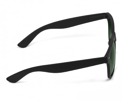 Image of HAZON Premium Rubber Coated UV400 Protected Goggles For Men | Stylish Sunglasses | Driving, Riding, Anti glare Glasses (Way BKGR 55) (GREEN)