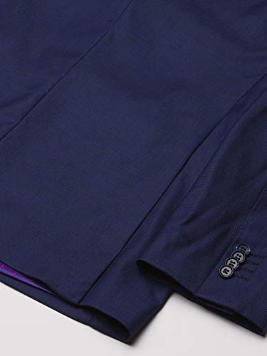 Men's 2-Piece Box Check Slim Fit Suit3