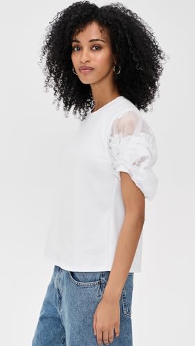 Cinq à Sept Women's Paper Floral Organza Yashi Top4