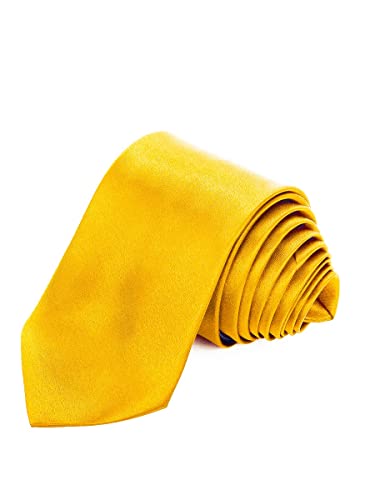 Gravata Slim Fit Sport (Amarelo)