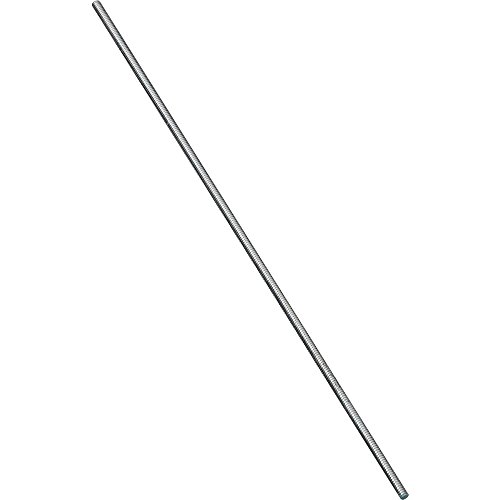 National Hardware N179-309 4000BC Steel Threaded Rod in Zinc plated