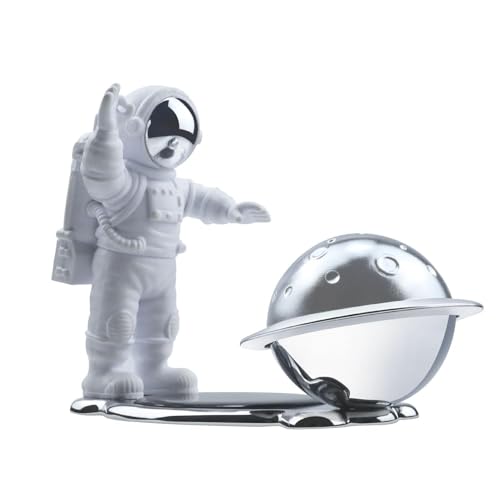 車用芳香剤 太陽エネルギー回転,アロマディフューザー | 太陽回転宇宙飛行士惑星デザイン、車の香水装飾、家庭、自動車、車の装飾用エッセンシャルオイルディフューザー