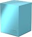Ultimate Guard Boulder Solid 100+, Deck Case for 100 Double-Sleeved TCG Cards, Turquoise, Secure & Durable Storage for Trading Card Games, No Transparency