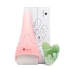 Ice Roller and Gua Sha Facial Tools, BAIMEI Ice Roller for face Reduces Puffiness Migraine Pain Relief-Pink