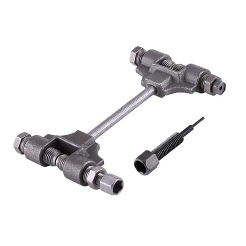 Herramienta de reparación de removedor de Cadena de Motocicleta Universal de Acero Forjado de Alta Resistencia Herramienta de extracción de Remaches de Cadena Herramienta de Cadena de distribución de