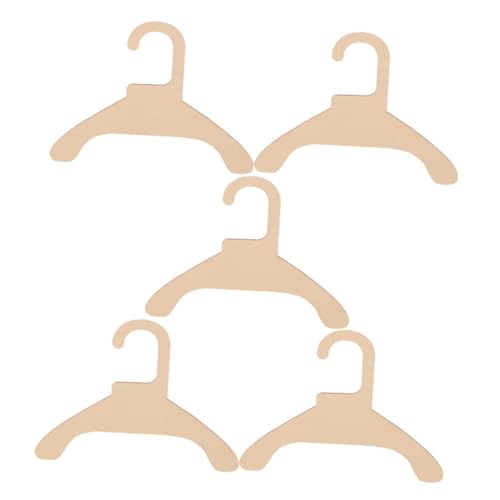 BESPORTBLE 5pcs Pet Hanger Cat Coat Hangers Pet Apparel Hangers Pet Clothes Organizer Small Coat Hangers Pet Clothing Hangers Pet Costume Hangers Hangers Dog Clothing Hangers Wooden