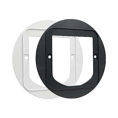SureFlap Cat Flap Mounting Adaptor - Grey/White Cover