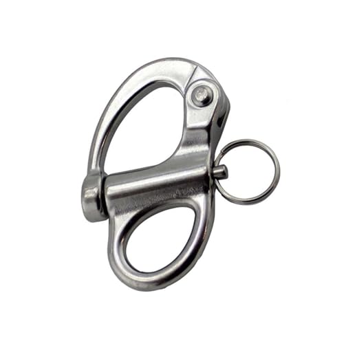 LZZYFPX Federschnappschäkel Edelstahl 316, 1 Stück