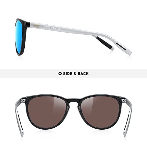 Image of MERRY'S Unisex Polarized Aluminum Sunglasses Vintage Sun Glasses For Men /Women S8286