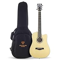 BUILT FOR TRAVEL: Our Redlands Mini delivers big-scale sound even though it is smaller than a typical acoustic guitar. Measuring 34” and weighing 3 lbs 5 oz, our compact yet high-quality guitar will be your steadfast road companion. SHORT-SCALE BEAUT...